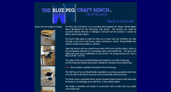 Desktop Screenshot of bluepegcraftbench.co.uk